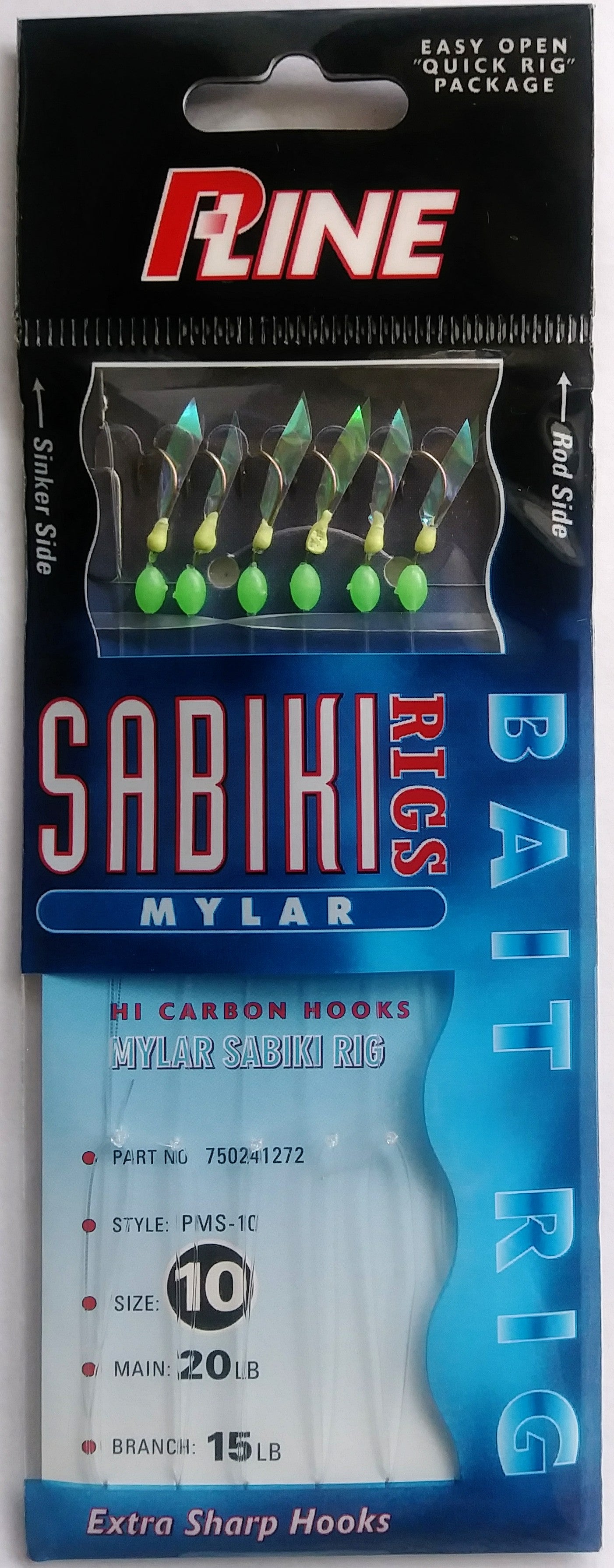P-Line Sabiki Mylar Rig – Been There Caught That - Fishing Supply
