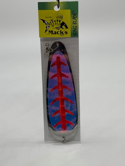 Mack's Lure Sling Blade Dodger 8 UV Red – Been There Caught That - Fishing  Supply