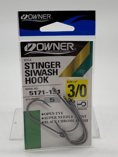 Owner Stinger Siwash Size 3/0 – Been There Caught That - Fishing