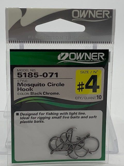 Owner Mosquito Circle Hook – Been There Caught That - Fishing Supply