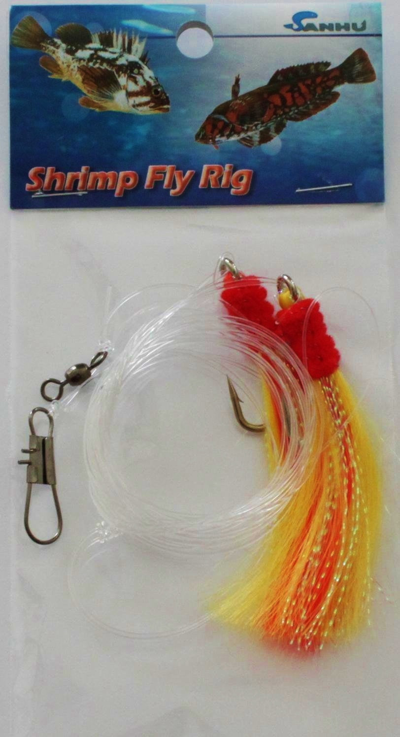 Sanhu Shrimp Fly Rig – Been There Caught That - Fishing Supply