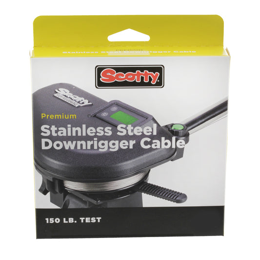 Scotty Premium Stainless Steel Downrigger Cable 150lb, 300Ft