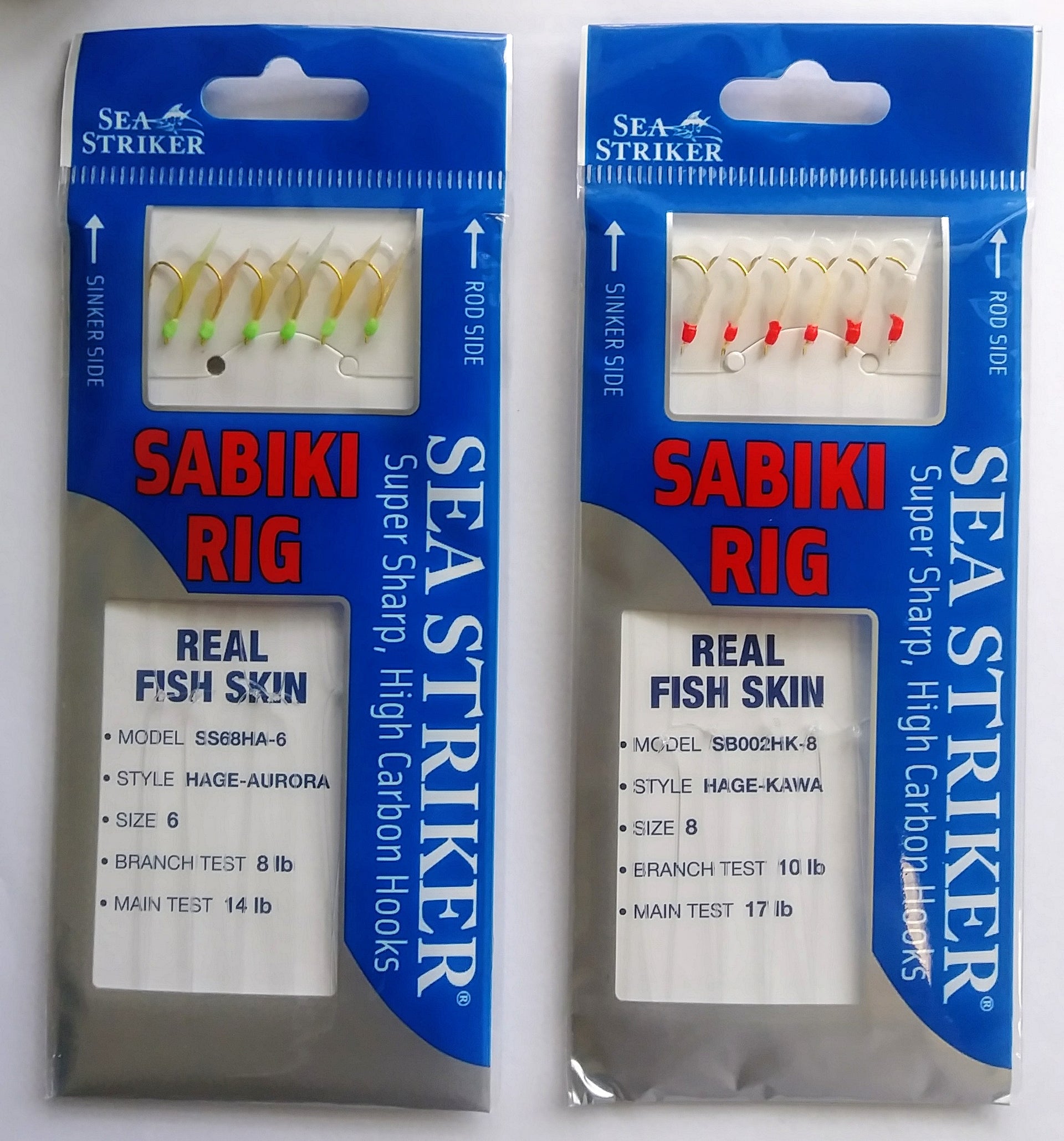 Sea Striker Real Fish Skin Sabiki Rig – Been There Caught That - Fishing  Supply