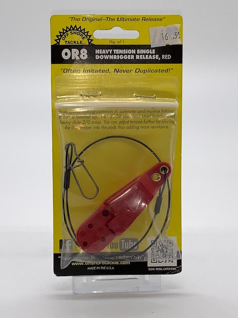Off Shore Tackle Heavy Tension Single Downrigger Release