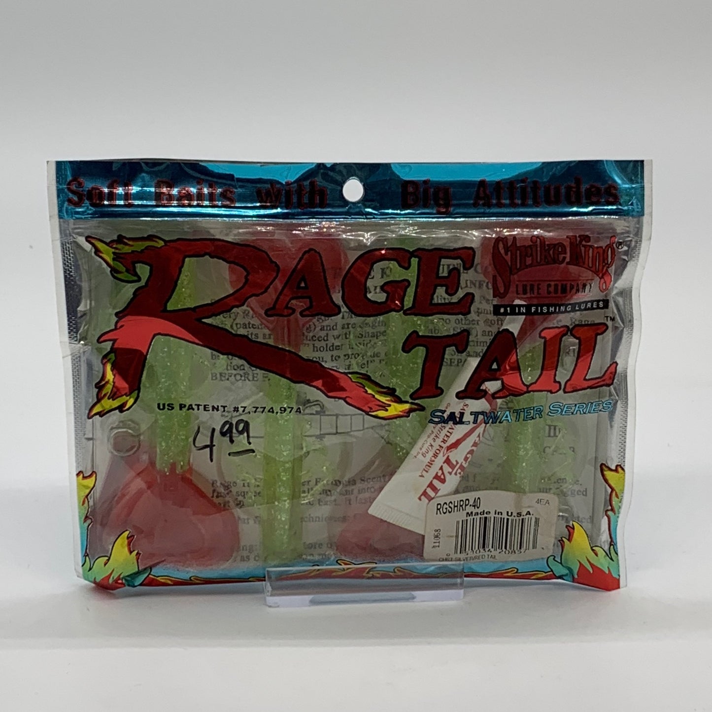 Strike King Rage Tail Salt Water Series
