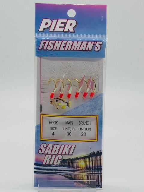Pier Fishermans Sabiki Rig