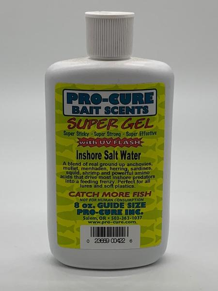 Pro-Cure Super Gel, 8oz Guide Size – Been There Caught That - Fishing Supply