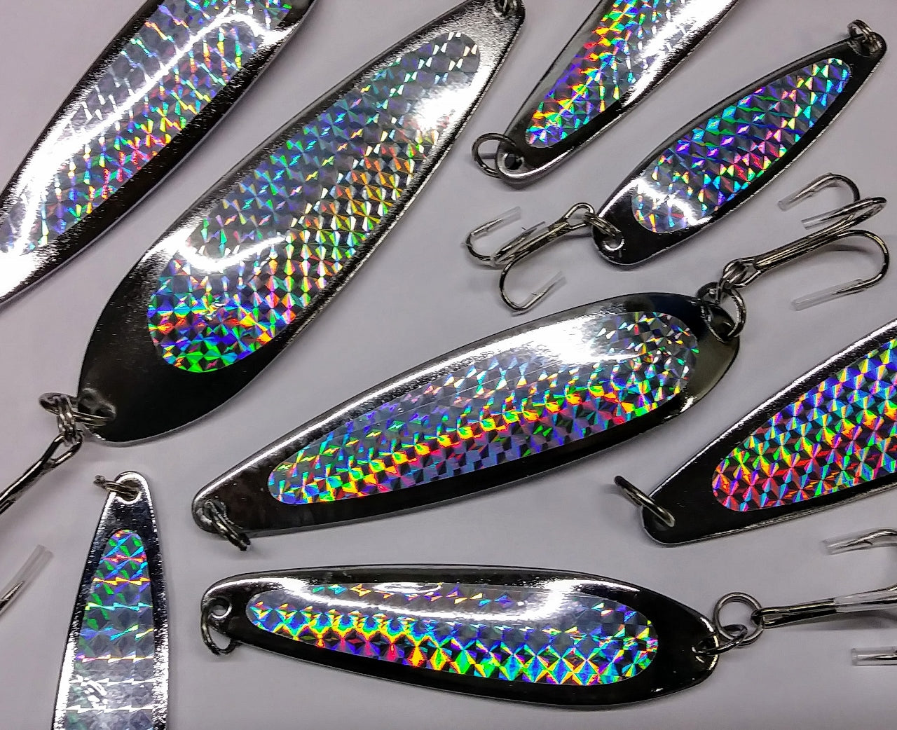 Crocodile Spoons Silver Color with Treble Hook 1oz 6 Pieces : Sports &  Outdoors 